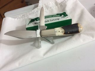 Big Fat stag IXL Wostenholm Barlow knife unsharpened in the box Japan 2