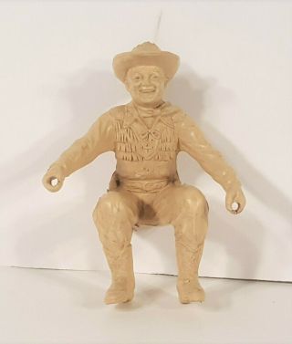 Vintage Ideal Toys Stagecoach Chuck Wagon Roy Rogers Rubber Figure