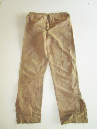 Vintage Wwi? U.  S.  Army Military? Cotton Pants Uniform Trousers Pettibone Bros.