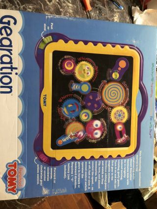 Vintage 1997 Tomy Preschool Gearation Magnetic Mechanical Toy - Complete