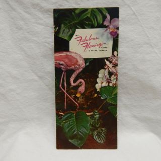 The Fabulous Flamingo Hotel,  Las Vegas,  Nevada Brochure