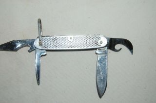 Vintage U.  S.  Military Vietnam Era Ulster Stainless Folding Utility Knife U.  S.