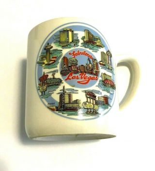 Vintage Las Vegas Nevada Mug Travel Souvenir Coffee Lover Gift Kitsch Retro Cup