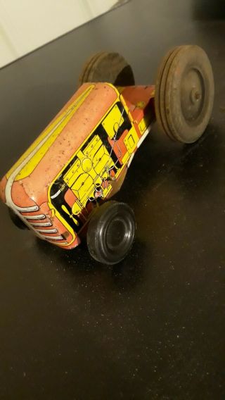 Walt Reach Toy Courtland Tin Tractor Wind Up Toy Piece.  Missing Parts?