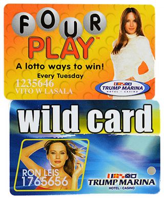 Donald Trump Casino First Lady Melania Slot Cards Trump Marina Atlantic City