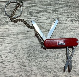 Victorinox Marlboro Unlimited Keychain Swiss Army Knife W/light