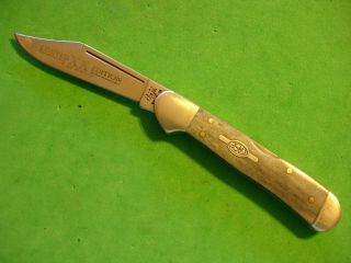 Ntsa Case Xx Usa 3 5/8 " Closed " Mini Copperlock " Pocket Knife 61749l Ss 2000
