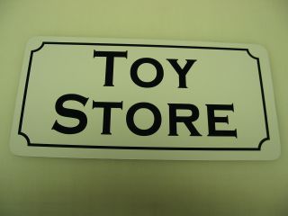 Toy Store Vintage Style Metal Tin Sign 4 Collector Dime & General Store Man Cave