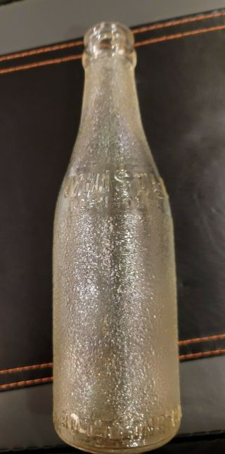 Vintage Wbc Whistle Sugar Beverage Soda Pop Bottle 6 - 1/2 Fl Oz Clinton Ky - Rare