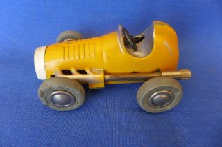Vintage Schuco 1042 Miget Racer In Yellow - Wind Up - Made In West Germany Parts