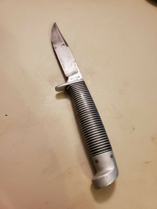 Vintage Western Usa Fixed Blade Knife 7 "