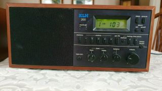 Khl 200 Stereo Table Radio - Vintage Collectible - Solid Walnut Case