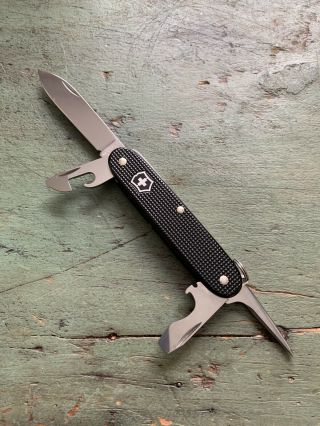 Victorinox Pioneer Black Alox Pocket Knife Limited Run