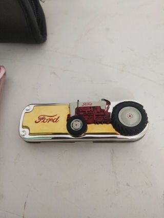Franklin The Official 1953 Ford Golden Jubilee Tractor Collector Knife 2