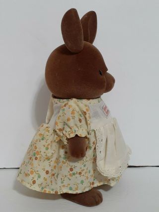 Vintage Sylvanian Families Brown Mother Rabbit Battery Operated (DOESN ' T WORK) 2