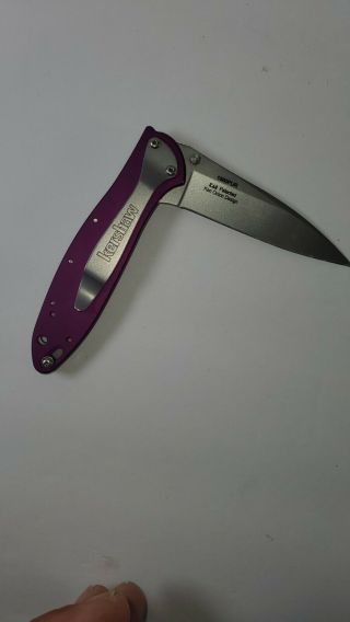 Kershaw Knife 1660pur Speedsafe Assisted Ken Onion Design Liner Lock Dxx