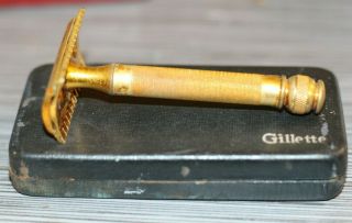 1931 Gillette Goodwill 164 Vintage Safety Razor in Case 2