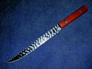 Fine Vintage Warther & Son 9 " Serrated Bread Knife Handmade Premium - Quality