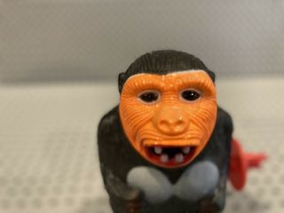Vintage King Kong Gorilla Walking Wind Up Plastic Toy China 3
