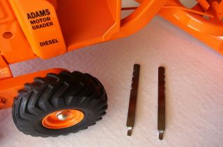 Doepke Model Toys - Adams Motor Grader - 2006 Parts - (2) - Leveler Bars - Steel - 1:12