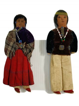 San Carlos Apache Indian Dolls
