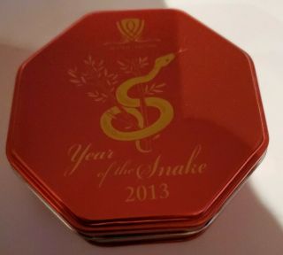 Wynn Las Vegas Casino,  2013 Year Of The Snake Chinese Year,  Chip Holder,  Tin