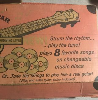 Mattel Strum - Fun Getar Guitar box 7 Song Discs 3
