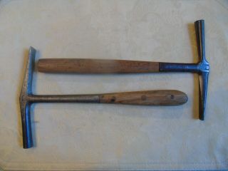 Vintage Leather Tools 2 Hammers 1 C S Osborne Other Unmarked