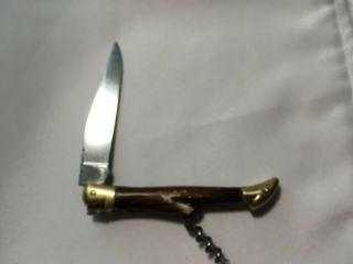 Vintage knife Laguiole corkscrew - 440 France 2