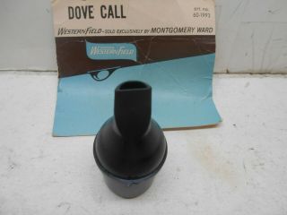 Vintage Western Field Dove Call Game Calls