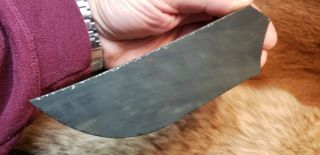 Largest Burns Green Obsidian Flint Knapping Primitive Skinning Knife Preform Hog