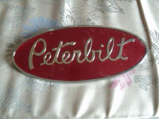 Vintage Peterbilt Hood Emblem