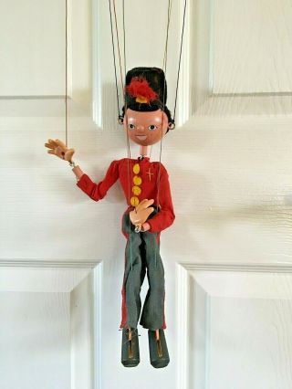 Vintage Pelham Marionette Puppet Fritzi/soldier 1970s