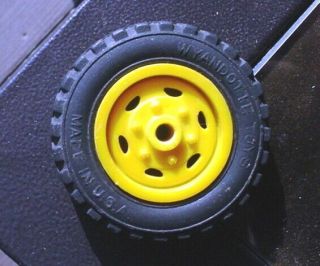 Vintage Wyandotte Toy Tow Truck Wheel/tire 2 ½”/rubber