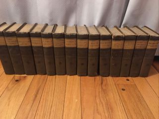 Dickens - Charles Dickens Vintage 14 Book Set By Hurst & Co.  Late 1800 