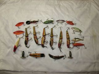Vintage Fishing Lures {lot Of 20}
