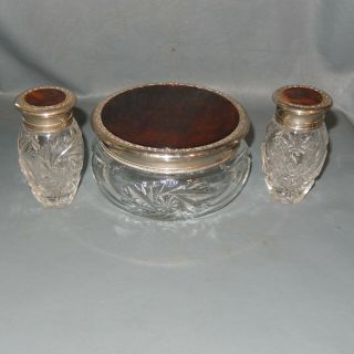 Set 3 Vintage Ralph Lauren Safari Climate Response Body Powder Glass Jar Lotion