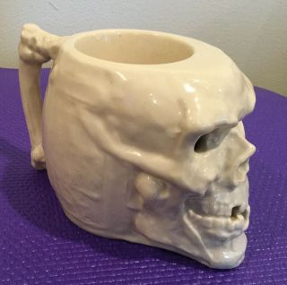 Vintage Trader Vic’s Skull Mug Heavy Tepco Restaurant Ware Tiki Bar
