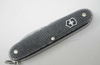 Black Victorinox Pioneer Alox Swiss Army Pocket Knife 93mm Steel Multi - Tool 3