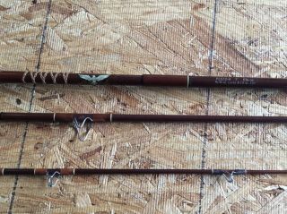 Vintage And Rare Fenwick Four Piece Fishing Spinning Rod Pls72 - 4 7’