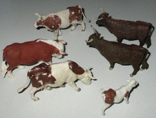 Britains 1970s Cows And Cattle