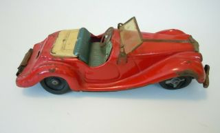 Bandai Mg Convertible Tin Friction Toy Car