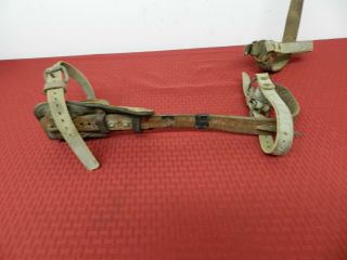Vintage Bell System Pole/Tree Climbing Spikes 2