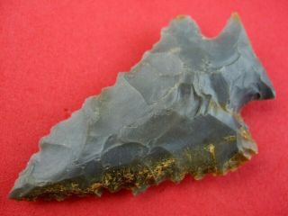 Indian Artifact 2 1/4 Inch Kentucky Sonora Decatur Point Indian Arrowheads