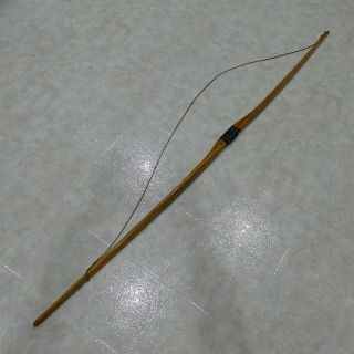 Vintage Indian Style Straight 67 " Flatbow Laminated Wood Handle Longbow