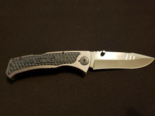 Sog Sideswipe Assisted Pocket Knife With Plain Edge Blade