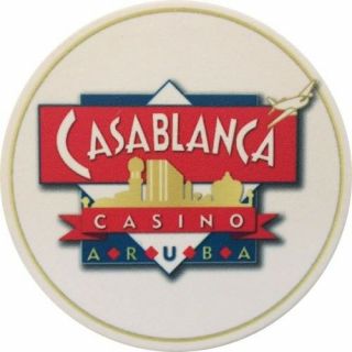 Casablanca Casino Aruba Poker Dealer Button