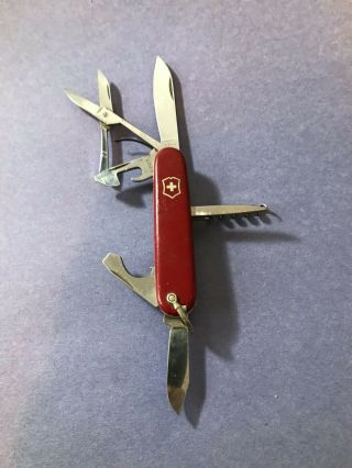Victorinox Swiss Army Knife Pocket Knife Red Vintage