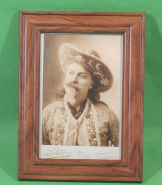 Reprint: Old West Buffalo Bill Photo Post Card By Stacy