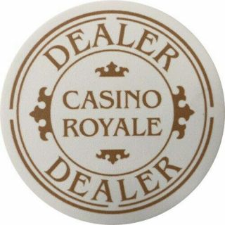 Casino Royale Casino Poker Dealer Button